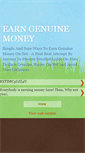 Mobile Screenshot of genuinemoney-onnet.blogspot.com