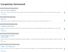 Tablet Screenshot of completelyhammered.blogspot.com