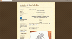 Desktop Screenshot of mamzelleline.blogspot.com