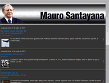 Tablet Screenshot of maurosantayana-espanol.blogspot.com
