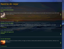 Tablet Screenshot of crviajes.blogspot.com