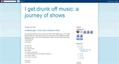 Desktop Screenshot of igetdrunkoffmusic.blogspot.com