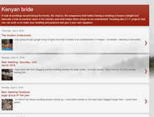 Tablet Screenshot of nairobibride.blogspot.com
