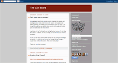 Desktop Screenshot of dhctcallboard.blogspot.com
