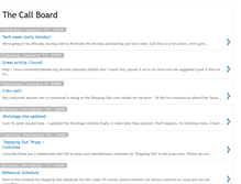 Tablet Screenshot of dhctcallboard.blogspot.com