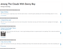 Tablet Screenshot of amongthecloudswithdannyboy.blogspot.com