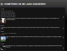 Tablet Screenshot of elvomitoriodemiladoizquierdo.blogspot.com