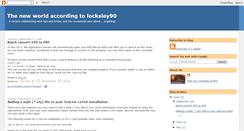Desktop Screenshot of locksley90.blogspot.com