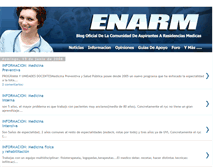 Tablet Screenshot of examen-enarm.blogspot.com
