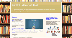 Desktop Screenshot of danesedblog.blogspot.com