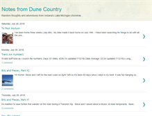 Tablet Screenshot of notesfromdunecountry.blogspot.com