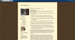 Desktop Screenshot of l2literacy-aal.blogspot.com