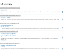 Tablet Screenshot of l2literacy-aal.blogspot.com