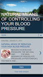 Mobile Screenshot of highbloodpressureherbalsolution.blogspot.com