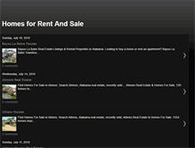 Tablet Screenshot of homesforrentalapartmentshousesforrent.blogspot.com