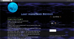 Desktop Screenshot of losthearandbeyond.blogspot.com