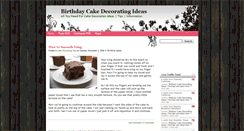 Desktop Screenshot of birthday-cake-decorating-ideas.blogspot.com