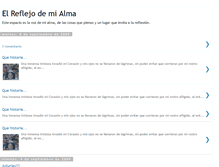 Tablet Screenshot of elreflejodemialma.blogspot.com