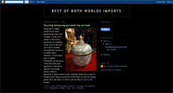 Desktop Screenshot of bestofbothworldsimports.blogspot.com