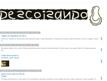 Tablet Screenshot of descoisando.blogspot.com