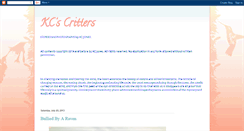 Desktop Screenshot of kccritters.blogspot.com