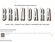 Tablet Screenshot of brandara.blogspot.com