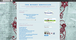 Desktop Screenshot of mommykronicles.blogspot.com