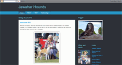 Desktop Screenshot of jawaharafghanhounds.blogspot.com