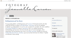 Desktop Screenshot of fotografjeanettelarsen.blogspot.com