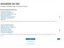 Tablet Screenshot of engineersonway.blogspot.com