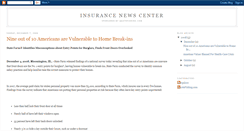 Desktop Screenshot of insurance-news-center.blogspot.com