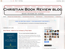 Tablet Screenshot of christianbookreviewblog.blogspot.com
