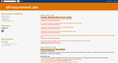 Desktop Screenshot of eprocurementabc.blogspot.com