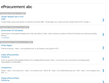 Tablet Screenshot of eprocurementabc.blogspot.com