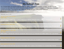 Tablet Screenshot of mysullivantree.blogspot.com