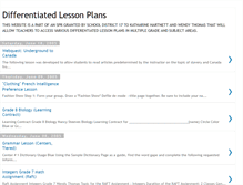 Tablet Screenshot of differentiatedlessons.blogspot.com