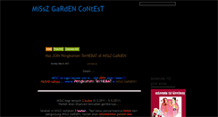 Desktop Screenshot of misszgardencontest.blogspot.com