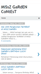 Mobile Screenshot of misszgardencontest.blogspot.com