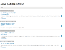 Tablet Screenshot of misszgardencontest.blogspot.com