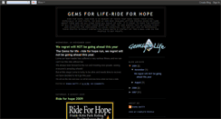 Desktop Screenshot of gemsforlife.blogspot.com