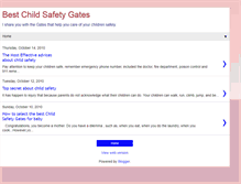 Tablet Screenshot of child-safety-gates.blogspot.com