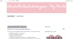Desktop Screenshot of charlottebachludvigsen.blogspot.com