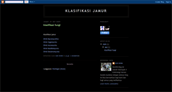 Desktop Screenshot of klasifikasifungi.blogspot.com