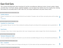 Tablet Screenshot of east-end-eats.blogspot.com