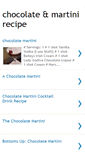 Mobile Screenshot of chocolate-martini-recipe.blogspot.com