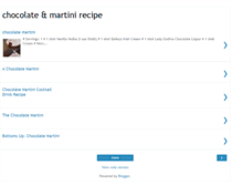 Tablet Screenshot of chocolate-martini-recipe.blogspot.com
