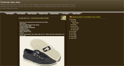 Desktop Screenshot of footwear-shoe-store.blogspot.com