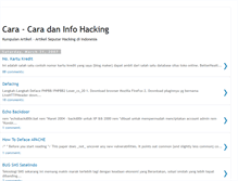 Tablet Screenshot of carahacking.blogspot.com