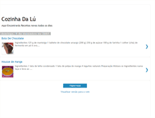 Tablet Screenshot of cozinhadalu.blogspot.com