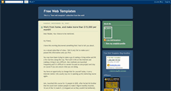 Desktop Screenshot of free-webtemplate.blogspot.com